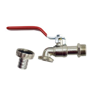 Torneira Esfera Metalica Bico Uso Geral 1/2 X 3/4 Force Line