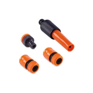 Mangueira 10 Metros Antitorção Azul 1/2 Com Kit engate rápido