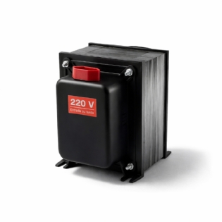 Autotransformador Slim Fit 5000Va 20A Bivolt 110v 220v Forceline