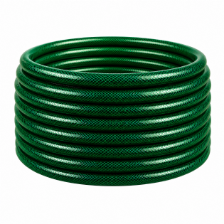 Mangueira Trançada 3/4 verde 100 metros para jardim reforçada anti dobra