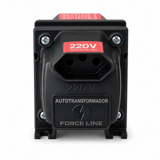 Autotransformador conversor 300Va Bivolt Slim Premium forceline