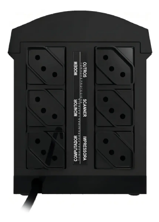 NOBREAK UPS MINI 600VA BIVOLT 115/220V