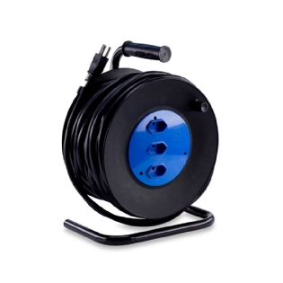 Extensão Tripolar Carretel 20A 30M 3 Tomadas - Force Line